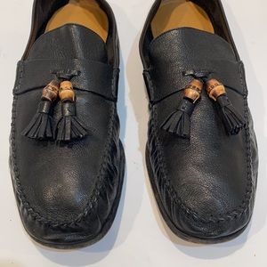 Gucci Leather Loafers With Tassels 12